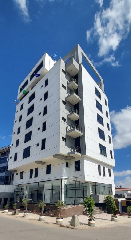 Exterior of Gwbv Luxury Guesthouse building in Sarbet, Addis Ababa